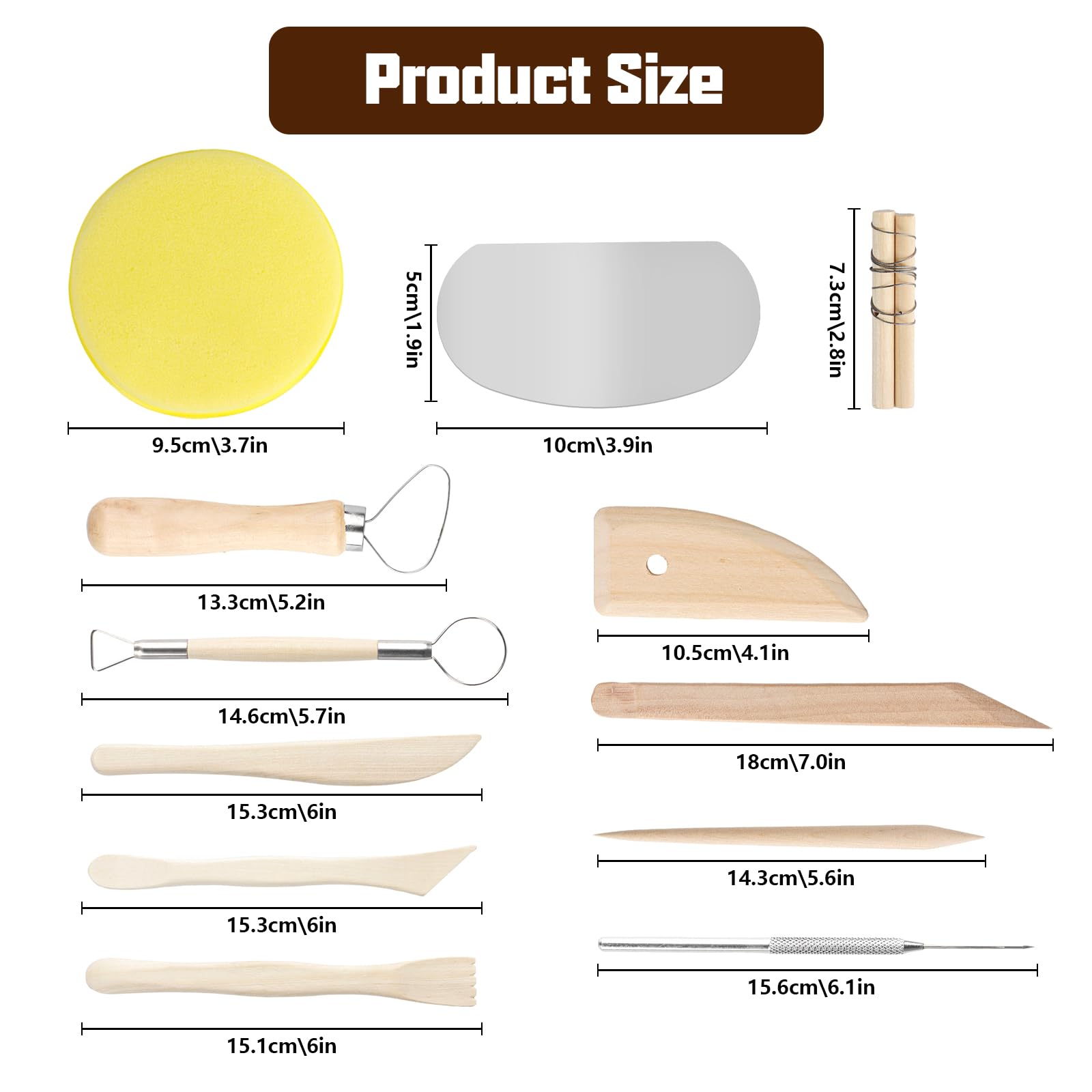 Acquista Strumenti per scultura in argilla per bambini Strumento per argilla polimerica Fimo Set da 8 pezzi Regalo per bambini in Italia a partire da 2.29