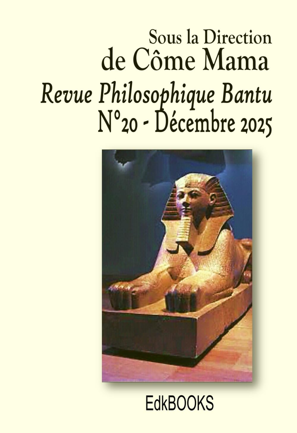 Revue philosophique Bantu, décembre 2025, numéro 20