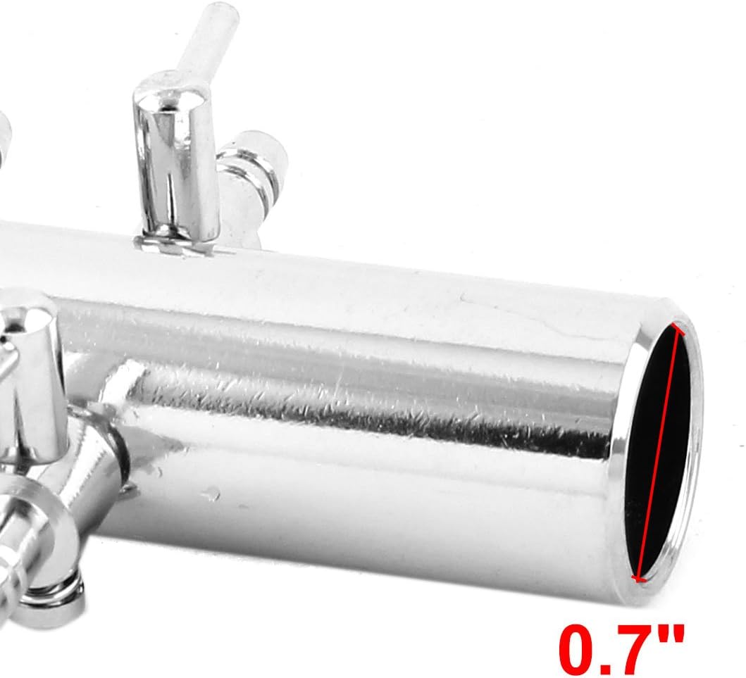 uxcell Aquarium 18 Way Inline Manifold Air Flow Pump Tubing Splitter Lever Control Valve