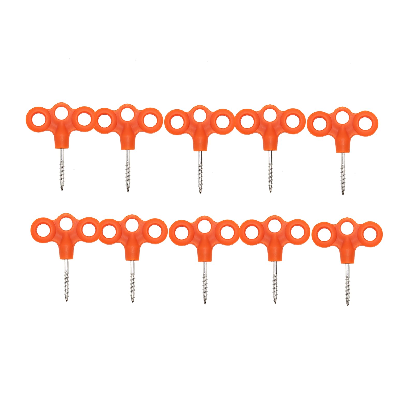 Tsophreniq Fixing Ground Nails Hiking Camping Ground Pin Travel Tent Nails Glowing Pegs for Secure Camping Setups Windproofed Tent Stakes