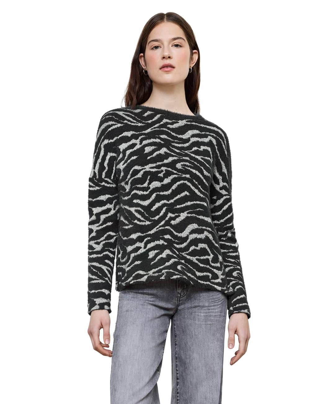 Street One Studio Damen 3224794 Gemustertes Shirt (1er Pack)