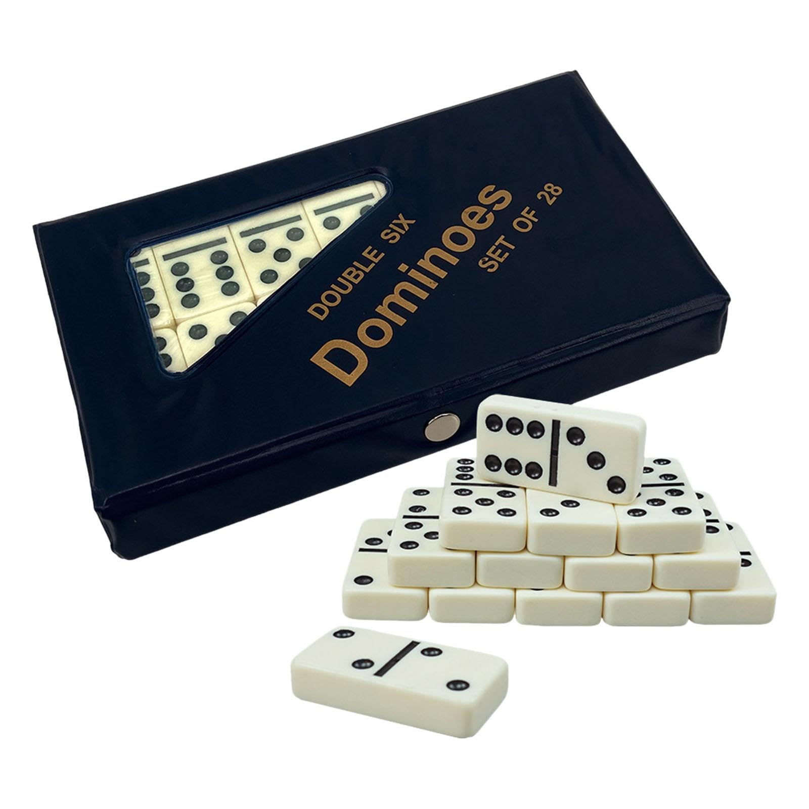 MagiDeal Juego de Dominó, Divertido Juego Familiar, Juego de Mesa para