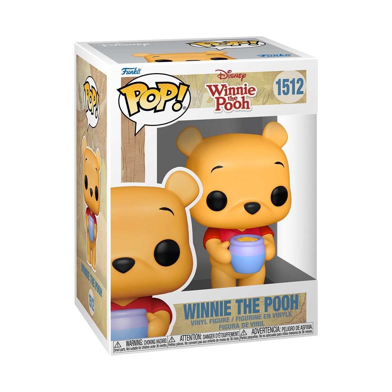 Funko Pop! Disney: WTP - Winnie the Pooh - Winnie the Pooh - Collectable Vinyl Figure - Gift Idea - Official Merchandise - Toys for Kids & Adults - TV Fans - Model Figure for Collectors and Display