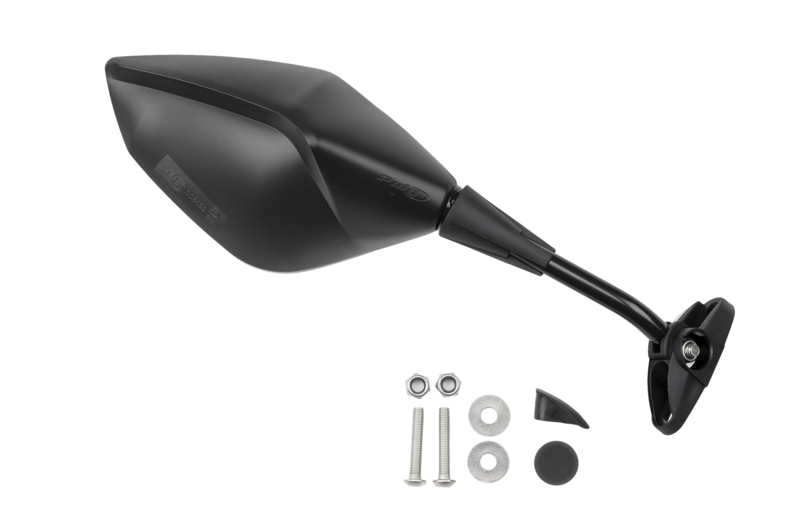 Puig 21823N Stangenspiegel optimierte Aerodynamik, Schwarz