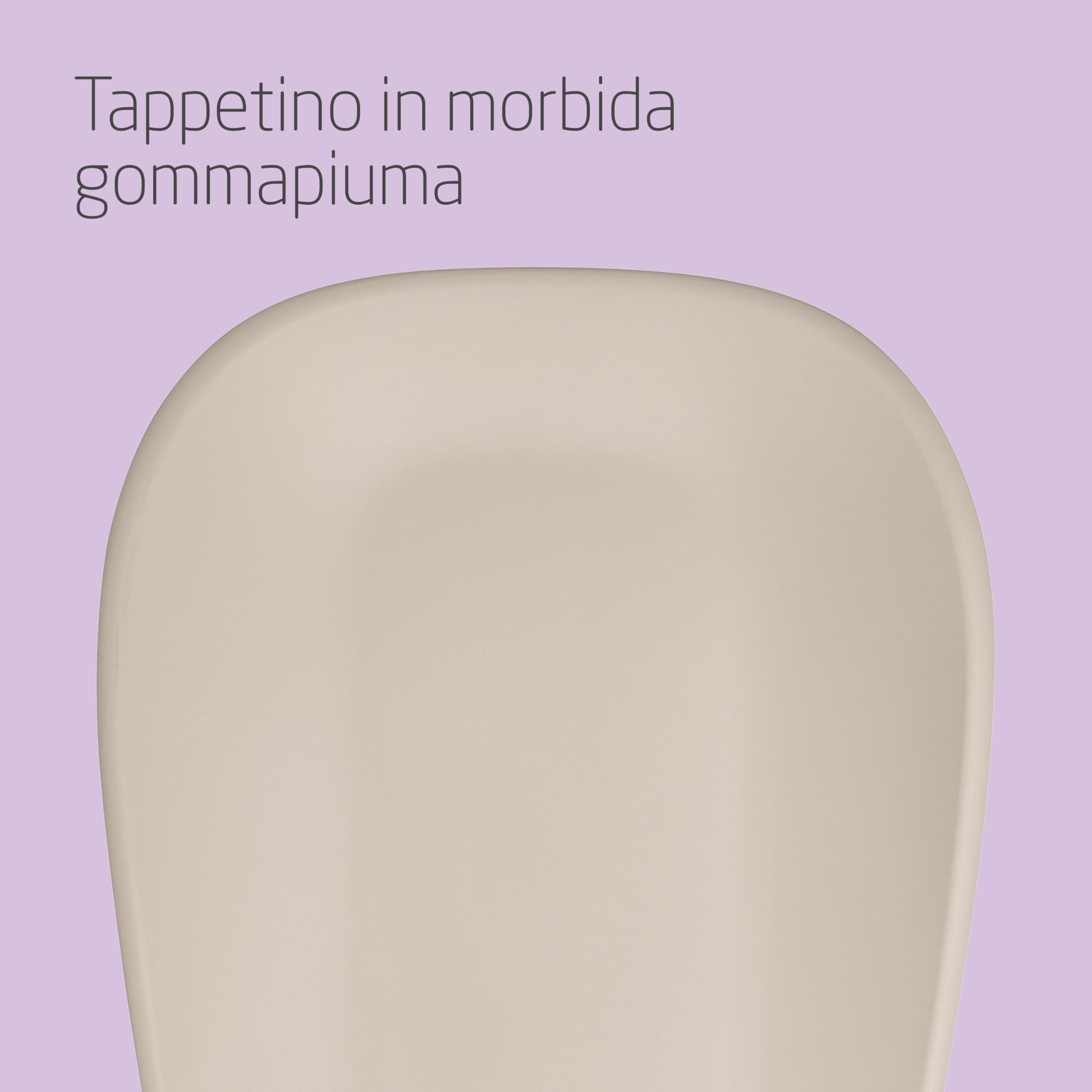 Maxi-Cosi Mavis, Fasciatoio Neonato, 50x70cm, 0-12 mesi, Neonati e Bimbi Piccoli, Bordi Alti Arrotondati, Facile da Pulire, Antiscivolo, Morbido Materassino Fasciatoio da Tavolo, Elegance Beige