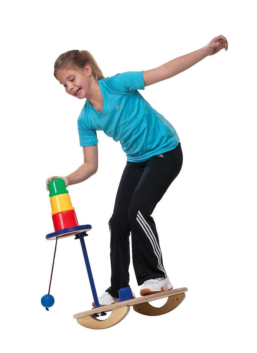 Pedalo Fun-Wipp I Kinder-Wippe I Balancewippe I Balance Board I Balancier Spiel I Gleichgewichtstrainer I Koordination I Schule I Kindergarten