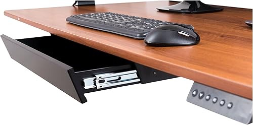 Stand Up Desk Store cajón deslizante para colocar debajo del escritorio, espacio de almacenamiento y organización para escritorios de pie disponible en Yaxa Costa Rica