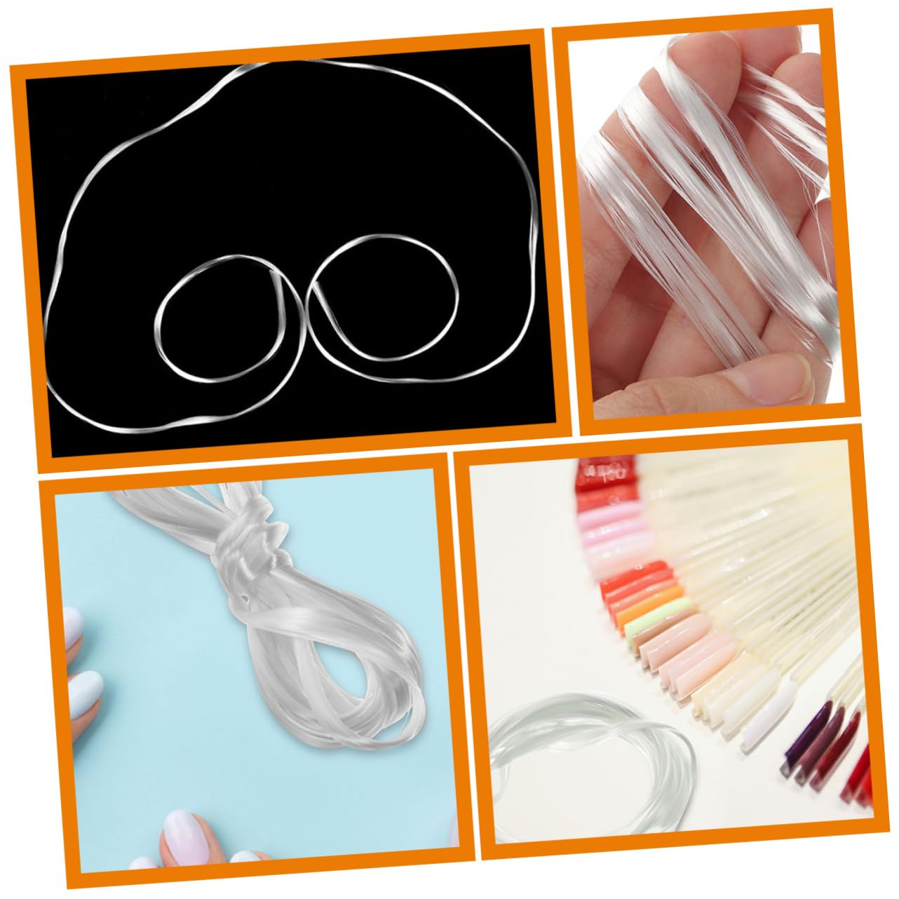 3bags Nail Extension Fiberglass for Salon Nail Art Design Supplies Impressive Gel Press