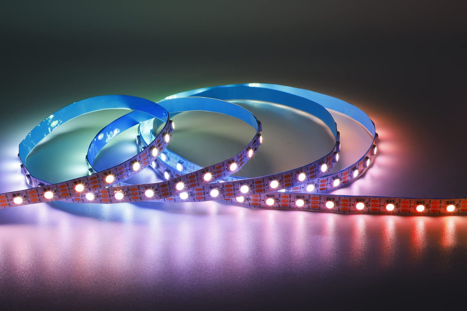 Sk6812 LED Pixel Strip RGBW / Rgbww 4 In 1 DC5V Flexible LED Light Sk6812 Is The Upgrade Of Ws2812b - Foto 11