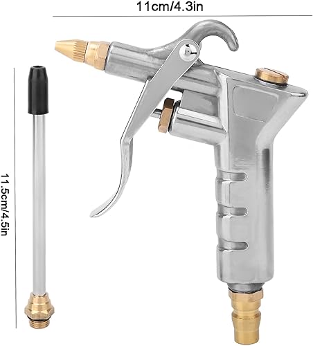 Miniatura 3 de Herramienta neumática de soplado de polvo, boquilla extendida, pistola de soplado neumática ligera, herramienta de soplado de polvo para el motor