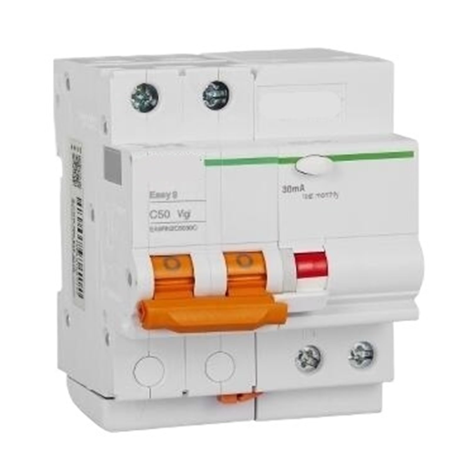 CJKXPZMH EA9R leakage protection circuit breaker EA9RN2C630CA EA9R 2P C6A 30mA A
