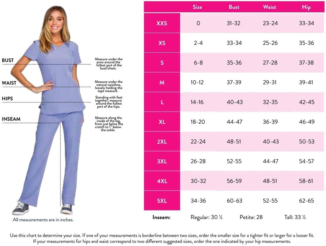 HeartSoul Womens Scrubs, V,Neck Peplum Top, Love Always Performance Fabric HS670 XX-Large Caribbean Blue