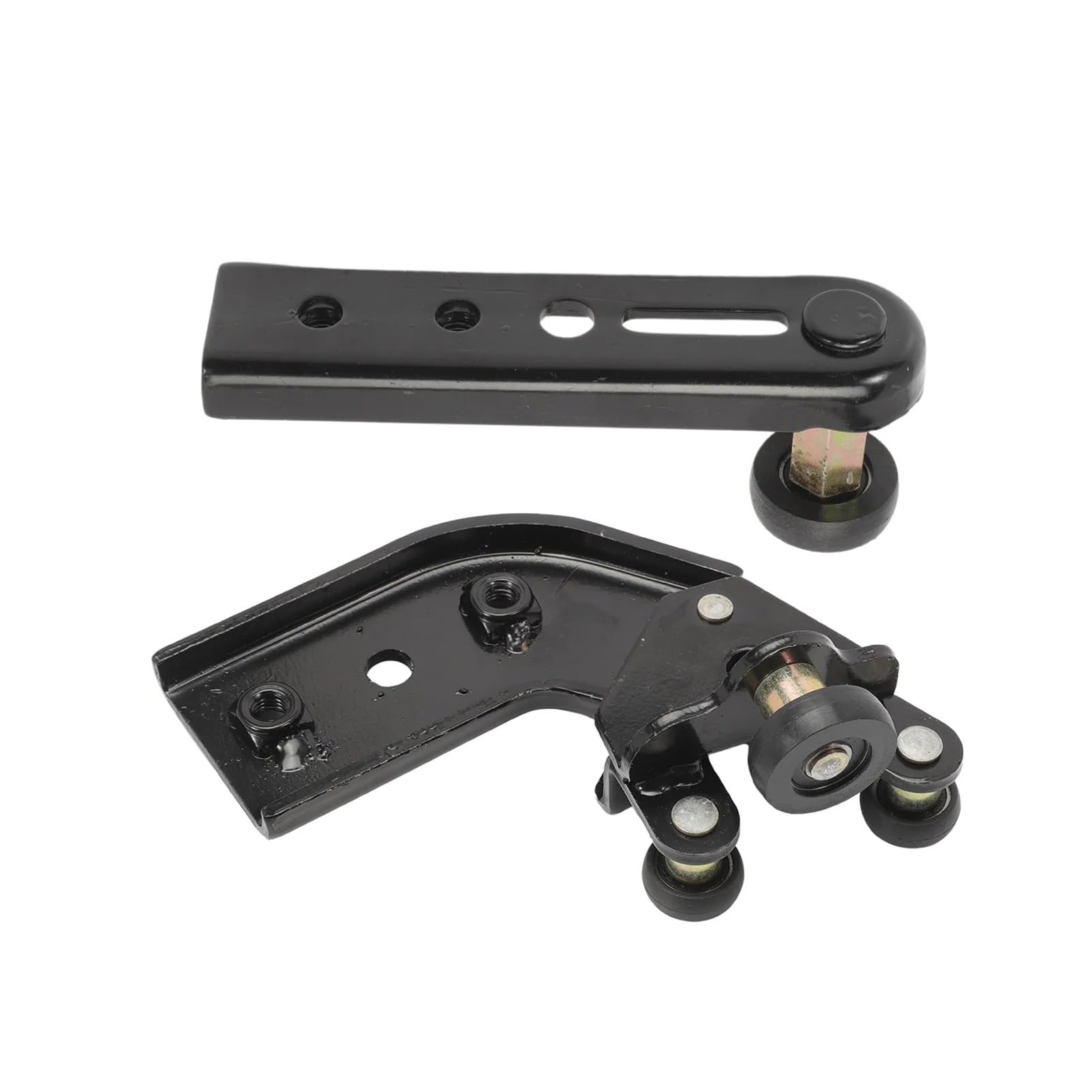 Wtixcrq One Color Car Accessories Compatible With Chevy For Express 2500 3500 96-20 For 4500 09-19 Upper Lower Sliding Door Roller Bracket Right Side 924-144 924-143