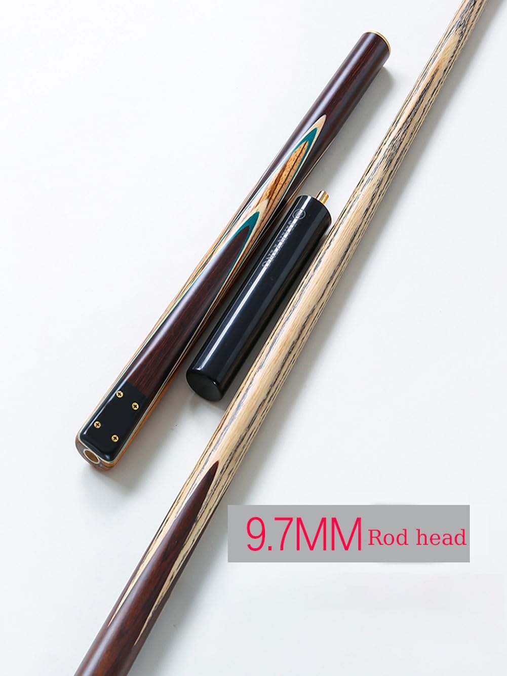 Amazon.co.jp: ビリヤード キュー 57インチ、9.7mmクラブヘッド、17