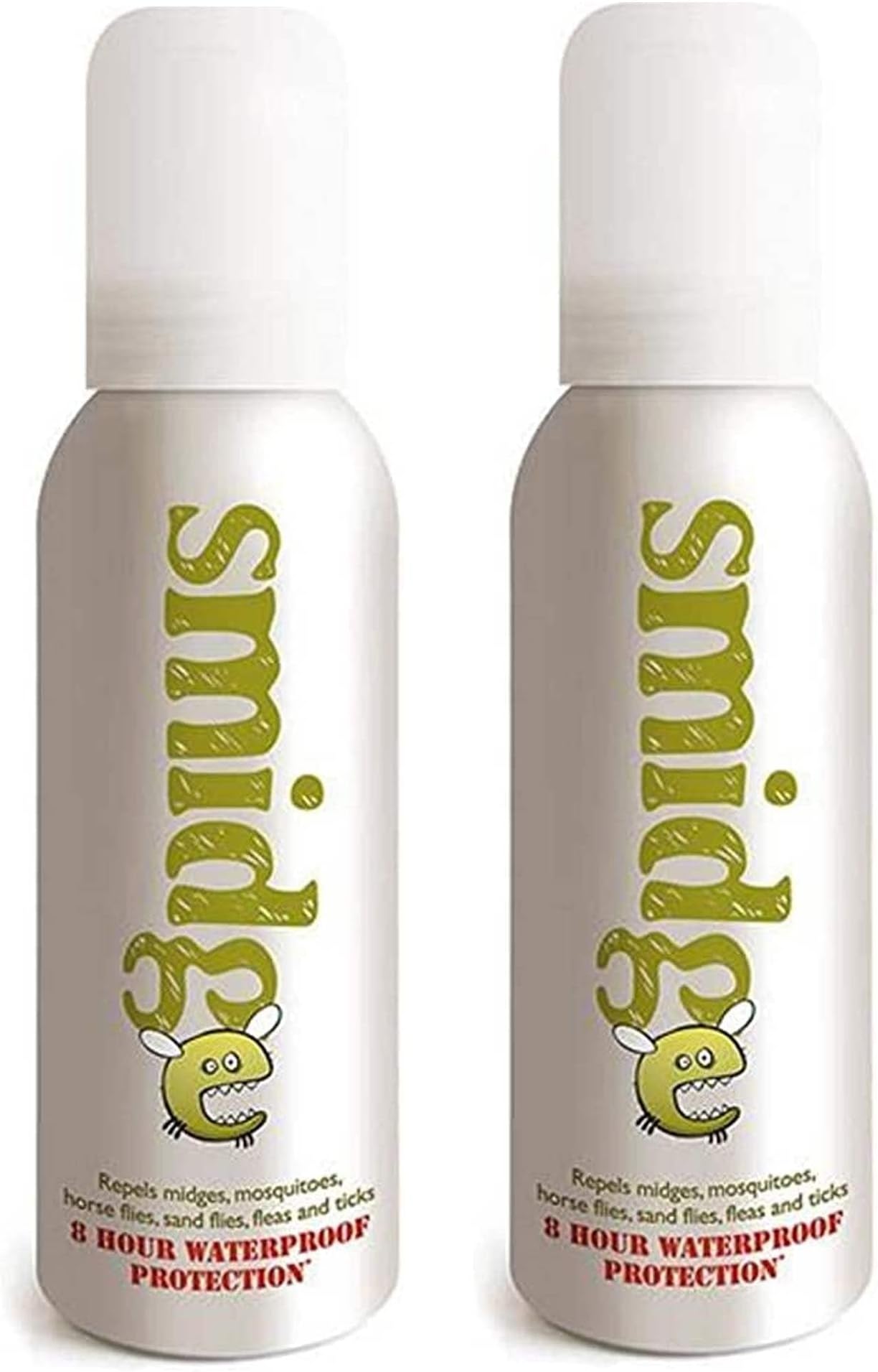 VORAGA Smidge REPELLENT 75ML 8 HOUR MIDGE & BITING INSECT PROTECTION-2 Pack