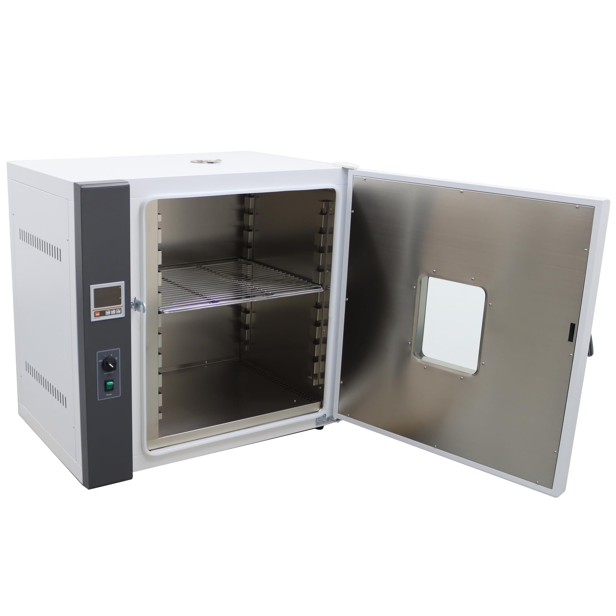 HQHAOTWU Digital Forced Air Convection Drying Oven 220V Lab Forced Air Blast Drying Oven ?Lab Digital Drying Heat Treat Oven 210L Inner Chamber Volume (23.6*19.3*27.56inch)