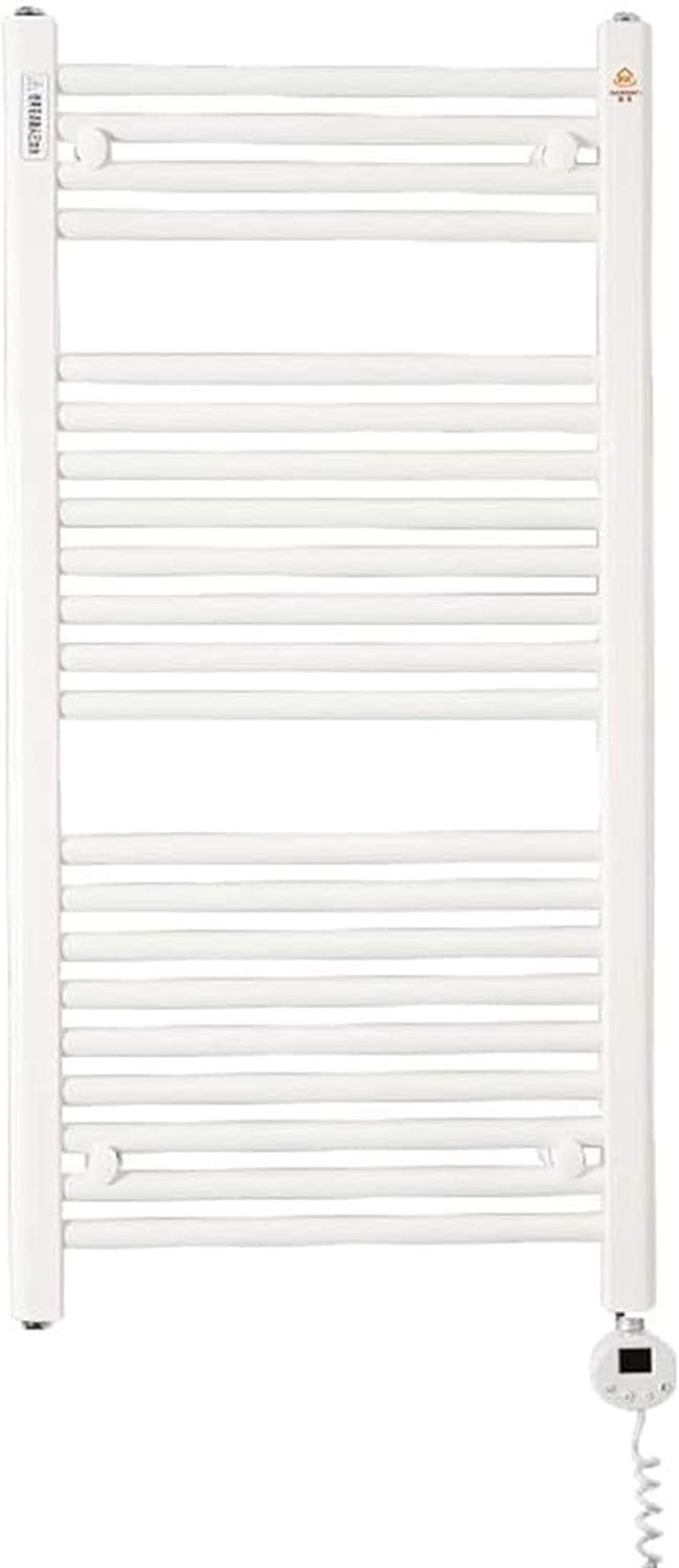 Heated Towel Rail Rails Electric Towel Warmers Moisture Proof Dehumidification Timed Drying Intelligent Temperature Control Wall-Mounted Easy to Use Ipx4 Waterproof Rating Bathroom Shelf