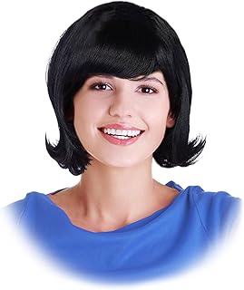 Costume Adventure Black Flip Wig Jackie Costume Betty 60s Wig for Women - Standard Size