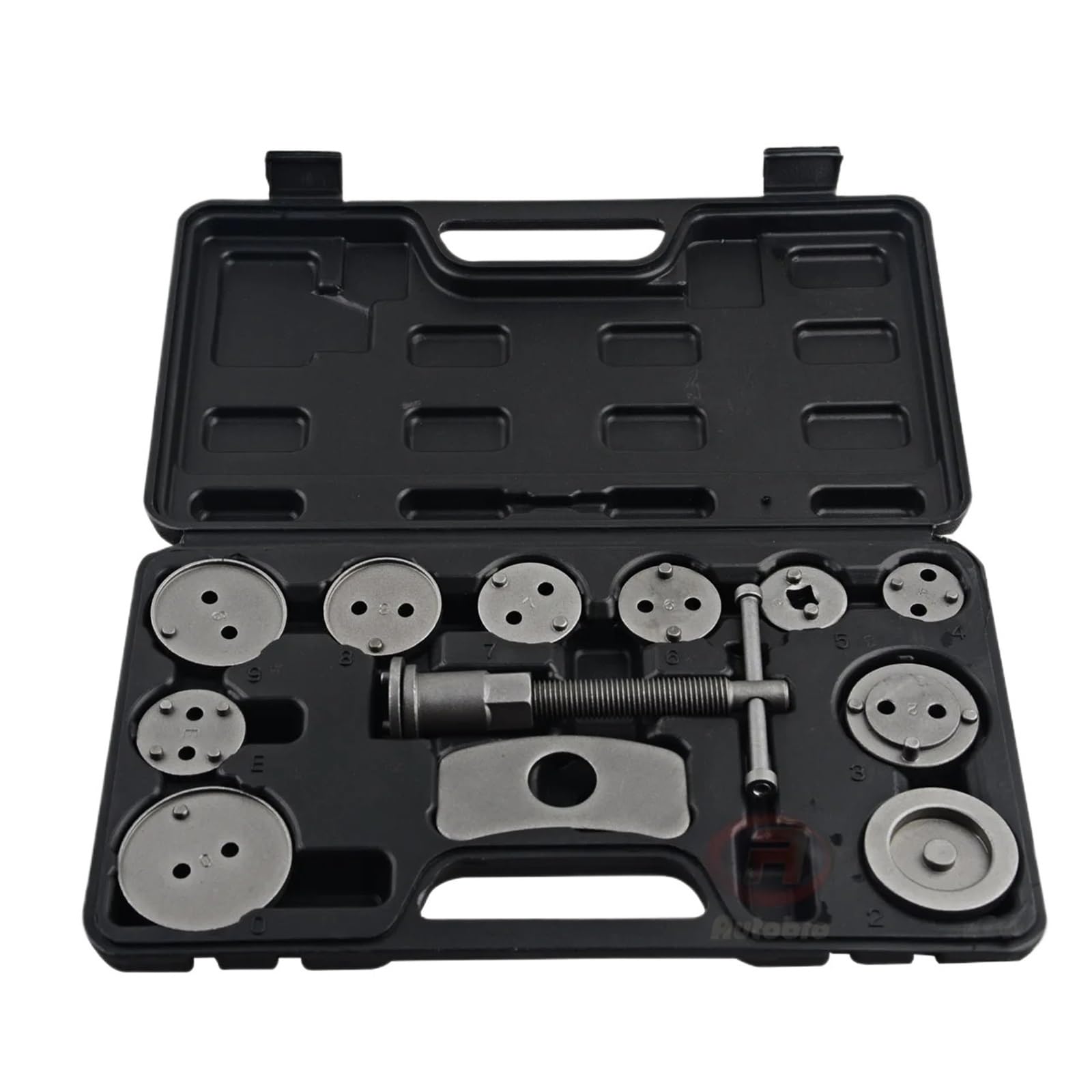 Car Heavy Duty Disc Brake Piston Caliper Compressor Rewind Tool Set and Wind Back Tool Kit(D)