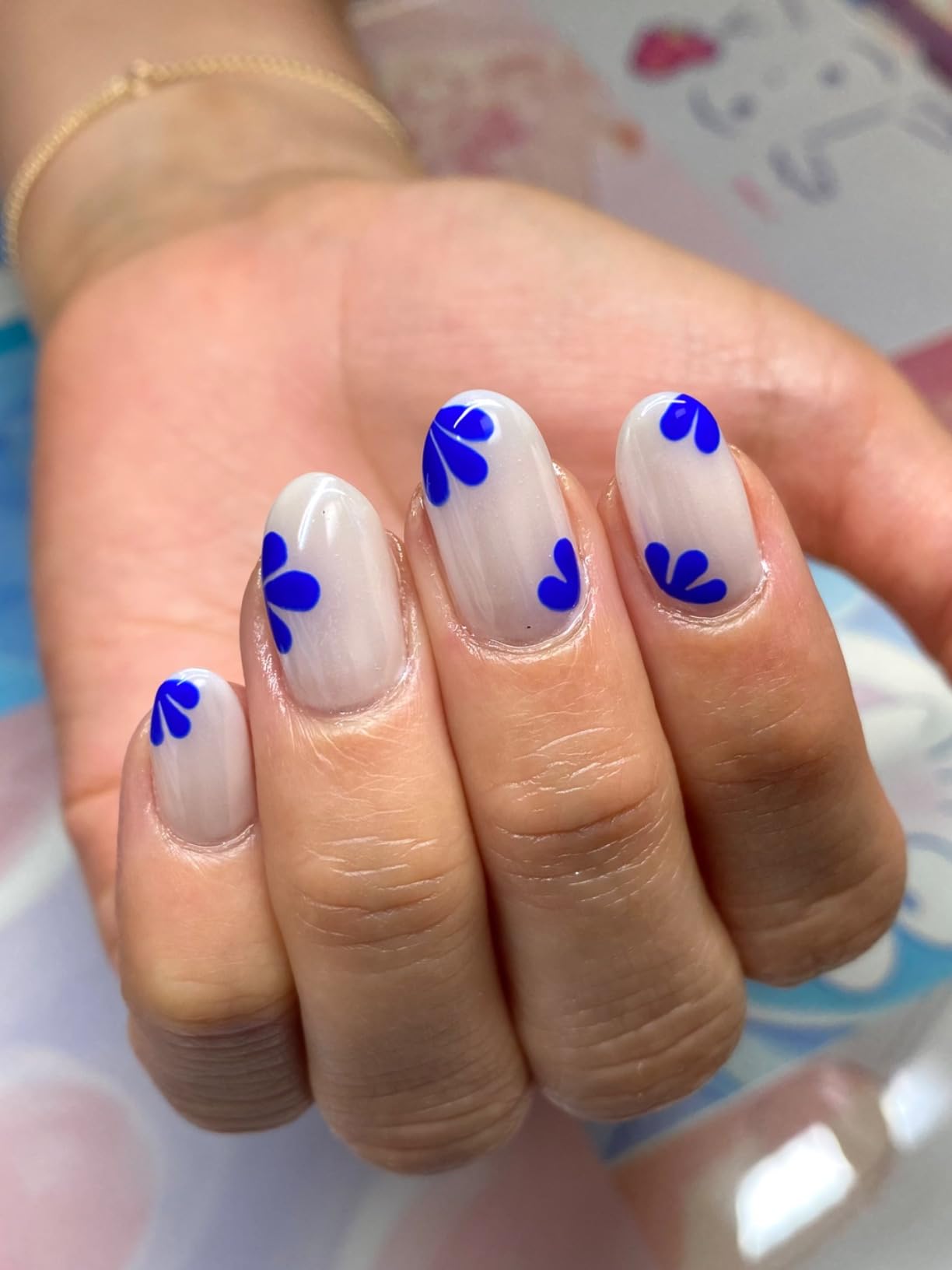 Daily Charme Magic White Nail Chrome Powder (White) 1g, Pearlescent Nail Chrome Powder, Glazed Donut, Nail Art Decoration, Home DIY/Nail Salon Manicure