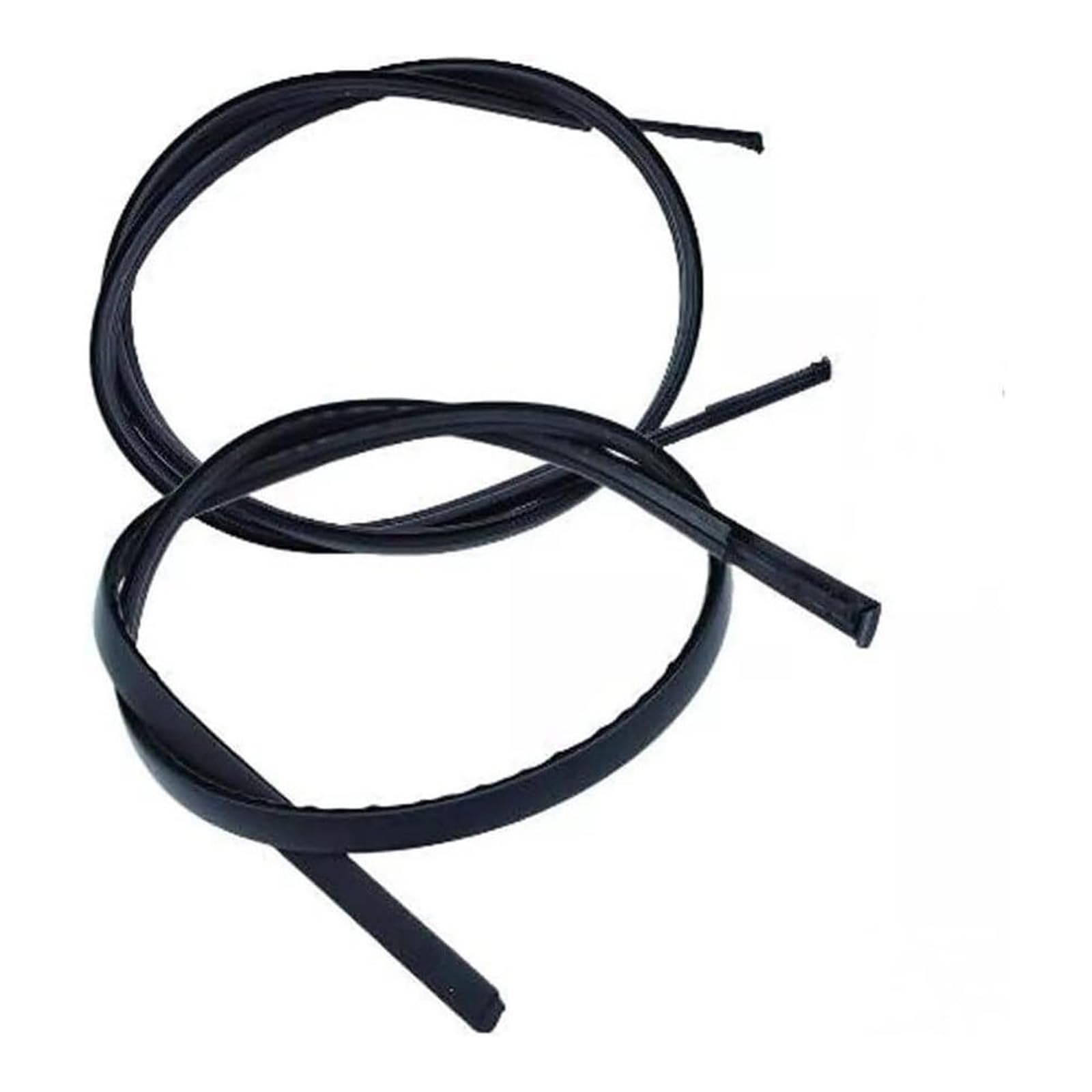 Ljmyy 2pcs Premium Rubber Roof Drip Molding Seal Suitable for Hatchback 2014-2018 Left Side 75551 0D082 Right Side 75552 0D132