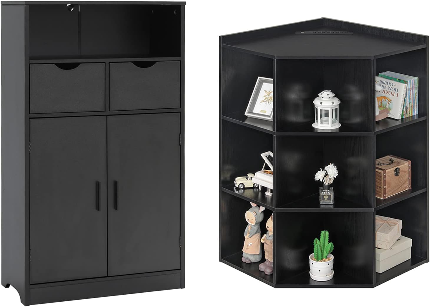 Iwell Storage Bathroom Floor with 2