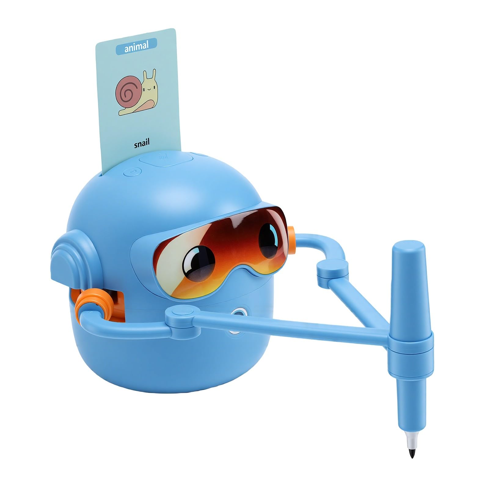 XUMIUZIY Robot de Dessin avec 100 Cartes d'apprentissage pour Enfants de