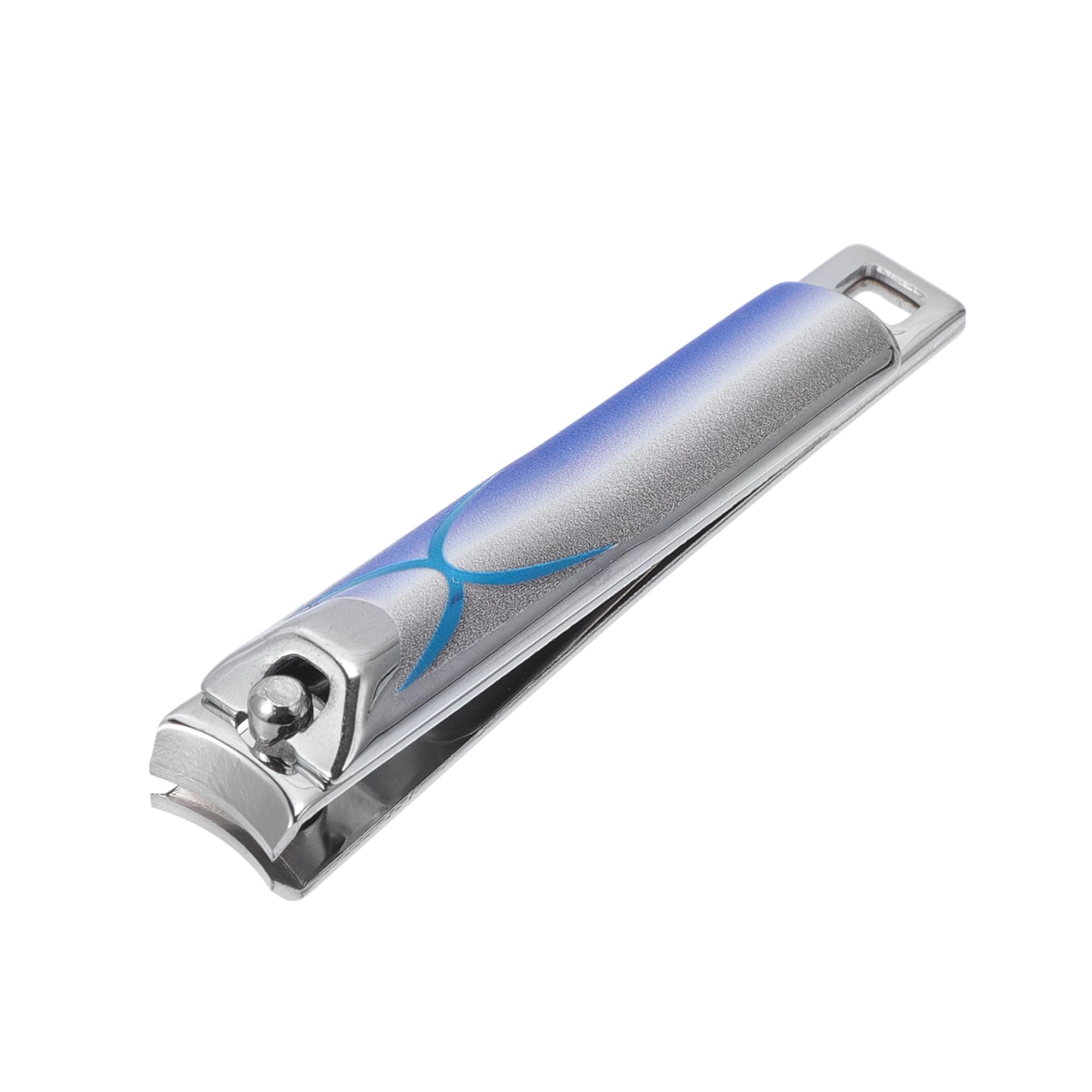 Generic Durable Long Handle Nail Clippers 1 Pc Gradient Blue Gray