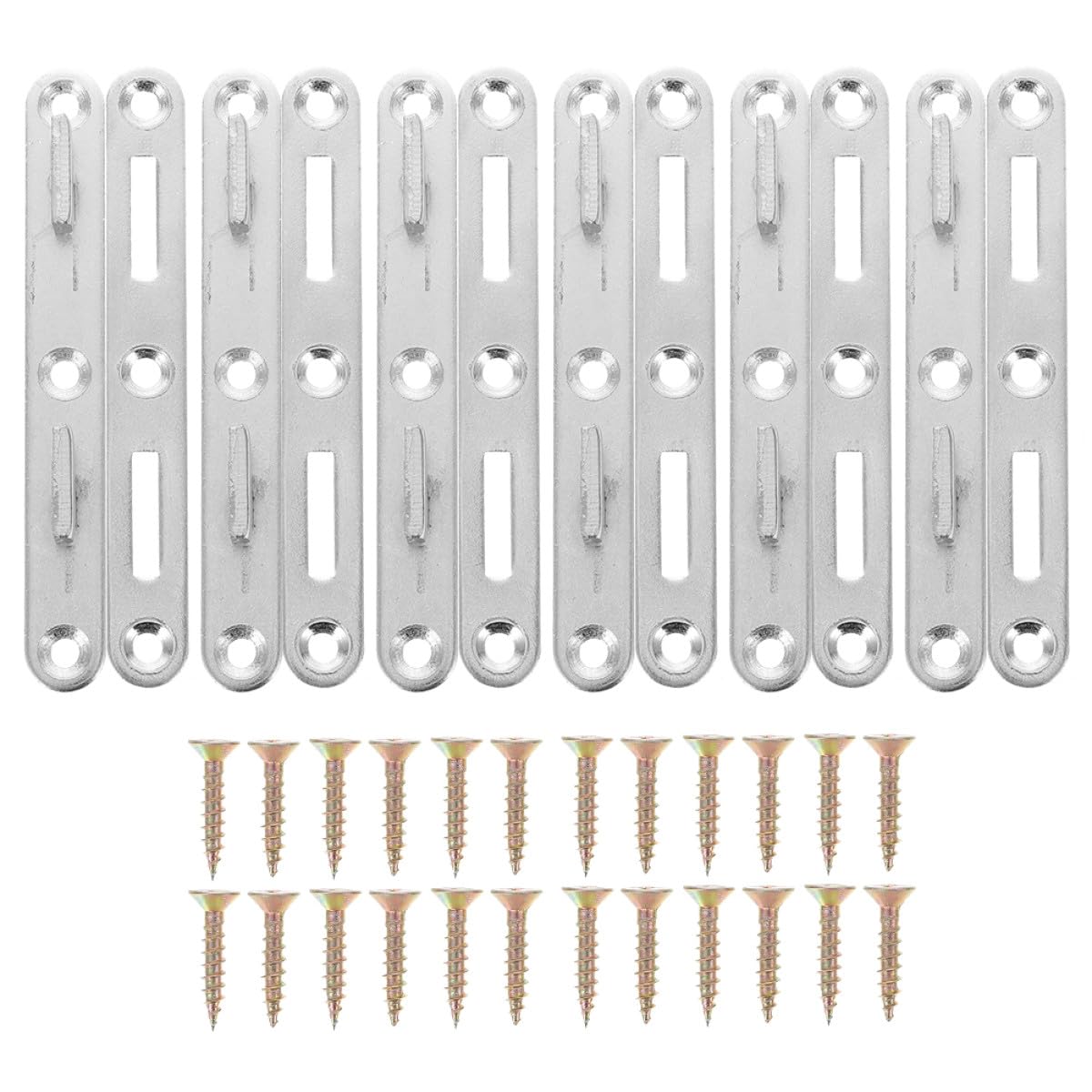 Barre de lit stable avec les supports de rail VANZACK en métal quincaillerie renforcée