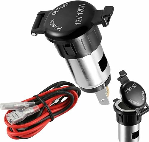 Miniatura 8 de Enchufe para encendedor de cigarrillos para automóvil, motocicleta, ATV, RV, toma de corriente, toma de corriente, receptáculo de enchufe