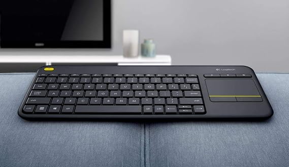 Logitech K400+ Wireless Touch Keyboard - Black -920-007149