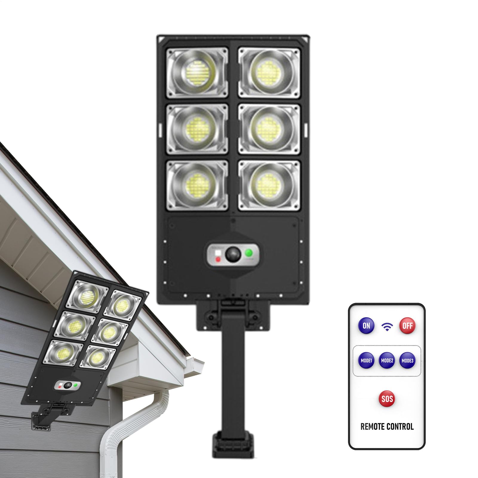 Lampa Solarna Nocny Kinkiet Bezpieczeństwa