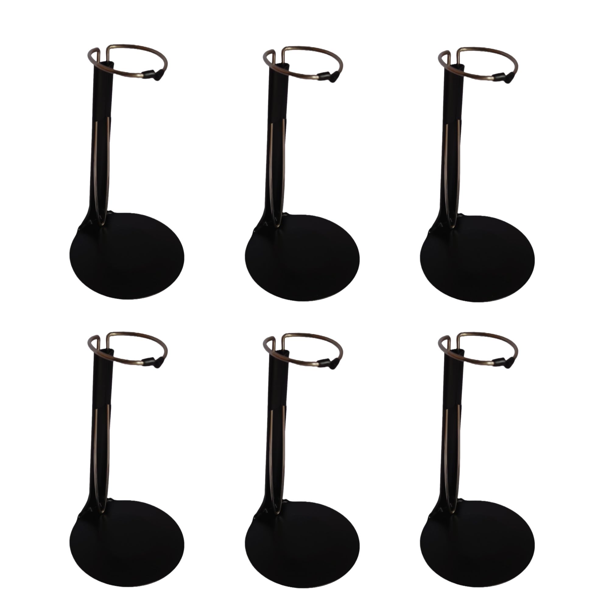 Lot De 12 Supports Pour Poupées/figurines - Fil De Taille Extensible, Métal, Pour 8-14 Pouces