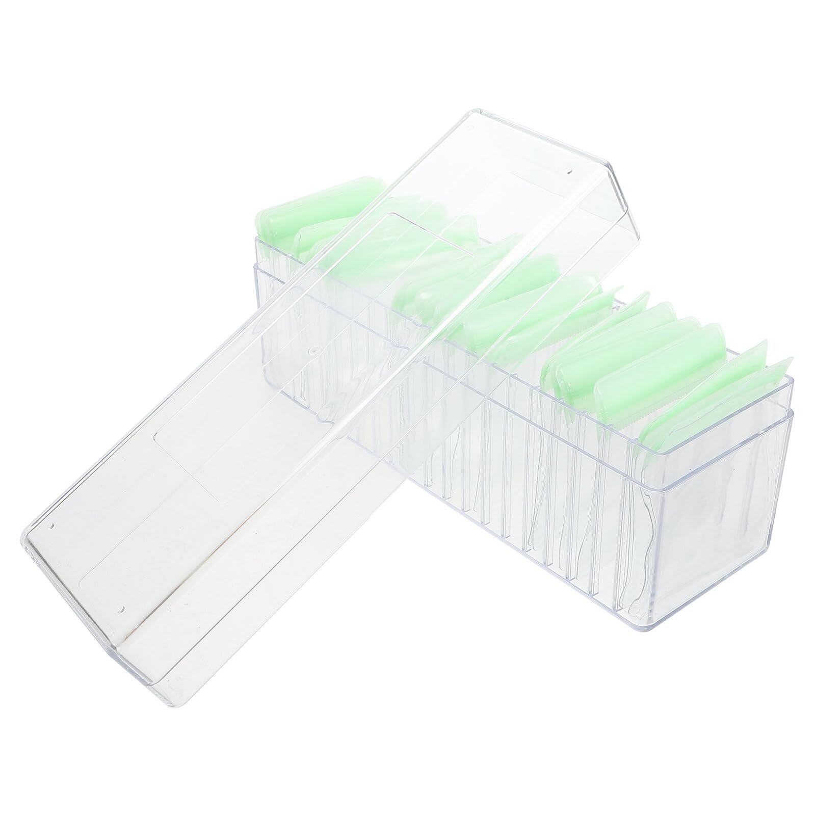 Boîte à bijoux acrylique pour organiser vos boucles d'oreilles en voyage sans encombrement