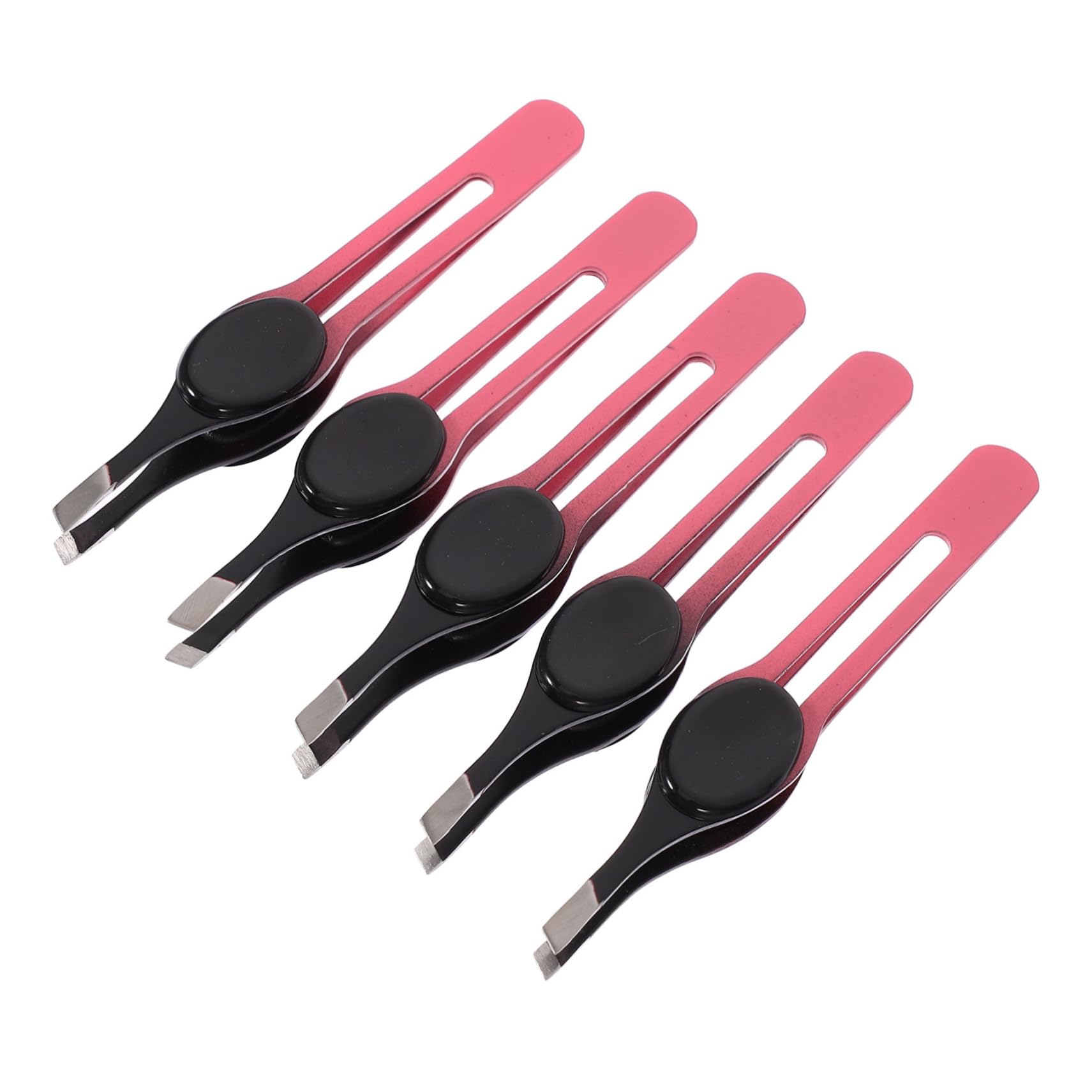 ARTSEWPLY 5pcs Eyebrow Tweezers Durable Eyebrow Hair Scissors Convenient Clips for Precision for Daily Use Travel present Idea for Men and Women