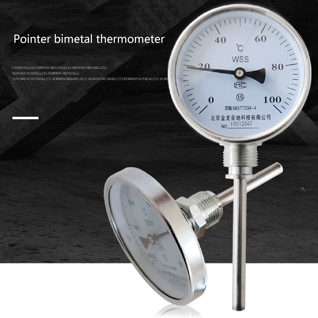 Manomètre 3,94" Manomètre de Test de Pression d'eau 1/4" NPT Montage inférieur en Acier Inoxydable pour boîtier 0-10psi/kpa Jauge à Vide remplie de glycérine