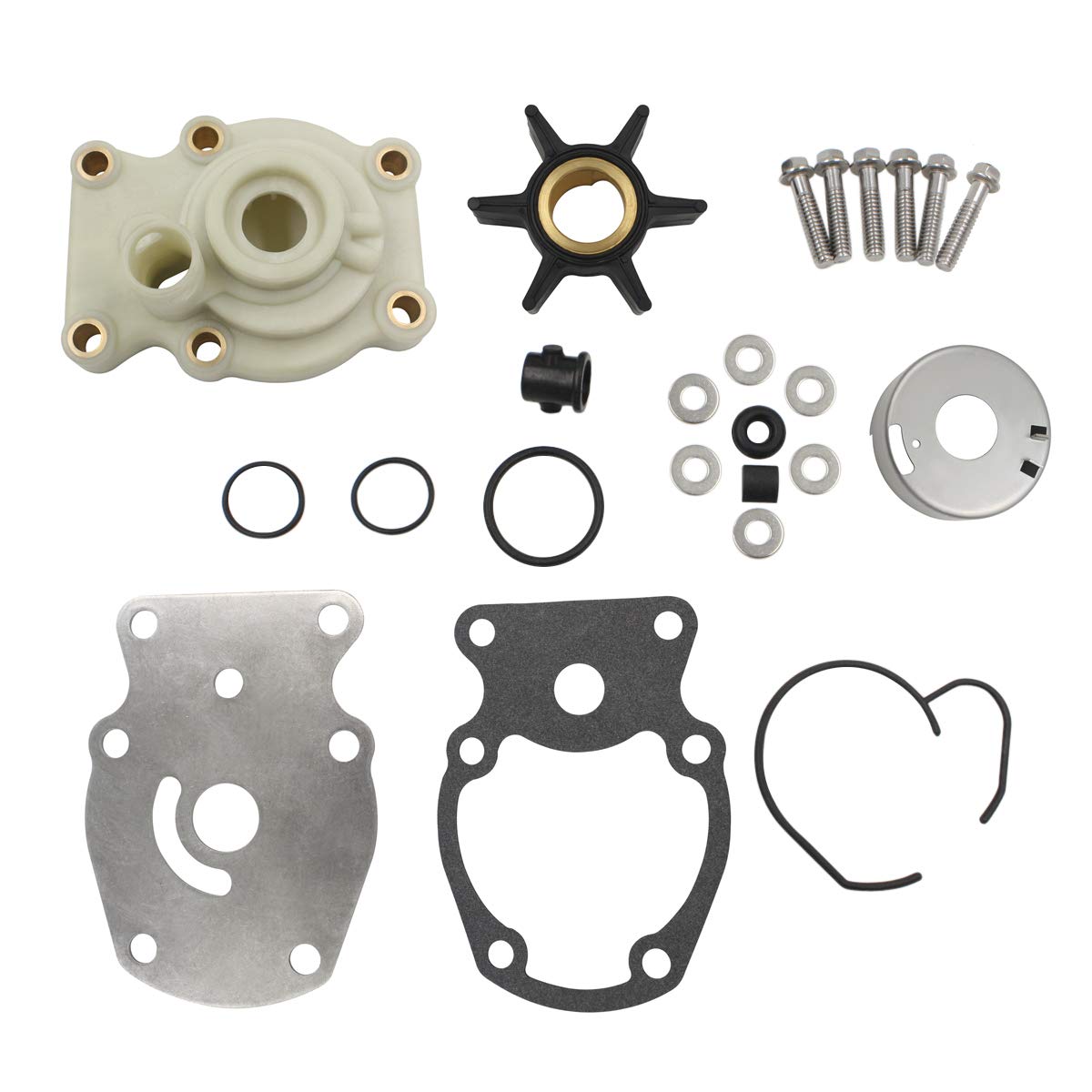 Water Pump Kit Impeller fit Johnson Evinrude 20 25 30 35 hp 393630 393509 391636