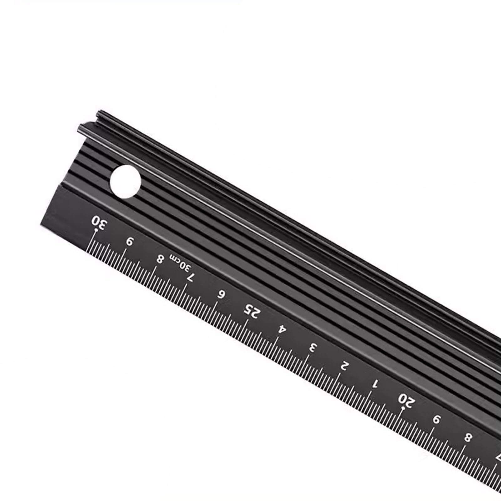 Hancle B Aluminum Alloy Ruler Multipurpose Measuring Tool With Centimeter Scale For Technical Drawing Engineering Drafting Multifunctional Aluminum Ruler