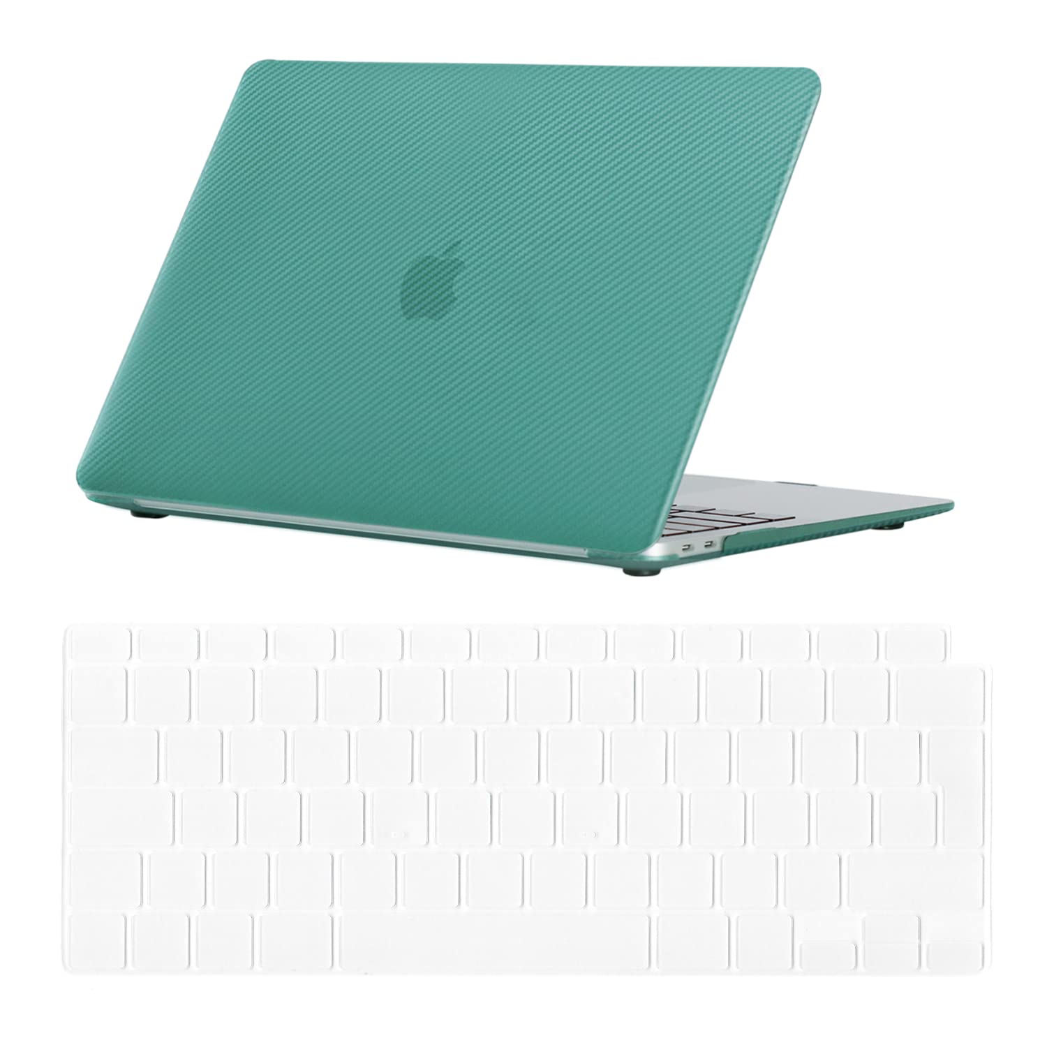 Se7enline Compatible with 2025 2024 2023 2022 2021 MacBook Pro 14 inch Case Hard Shell Laptop Cover for Macbook Pro A2918 A2992 A3112 A3401 A2779 A3434 M5 M4 M3 M2 M1 &TPU Keyboard Skin,Midnight Green — view 182