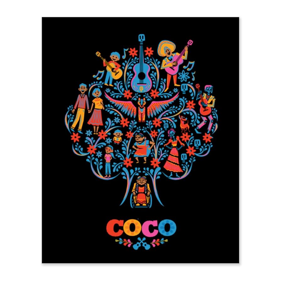 Amazon.co.jp: 油絵 ココ・ミゲル・エル・マリアチ リメンバー