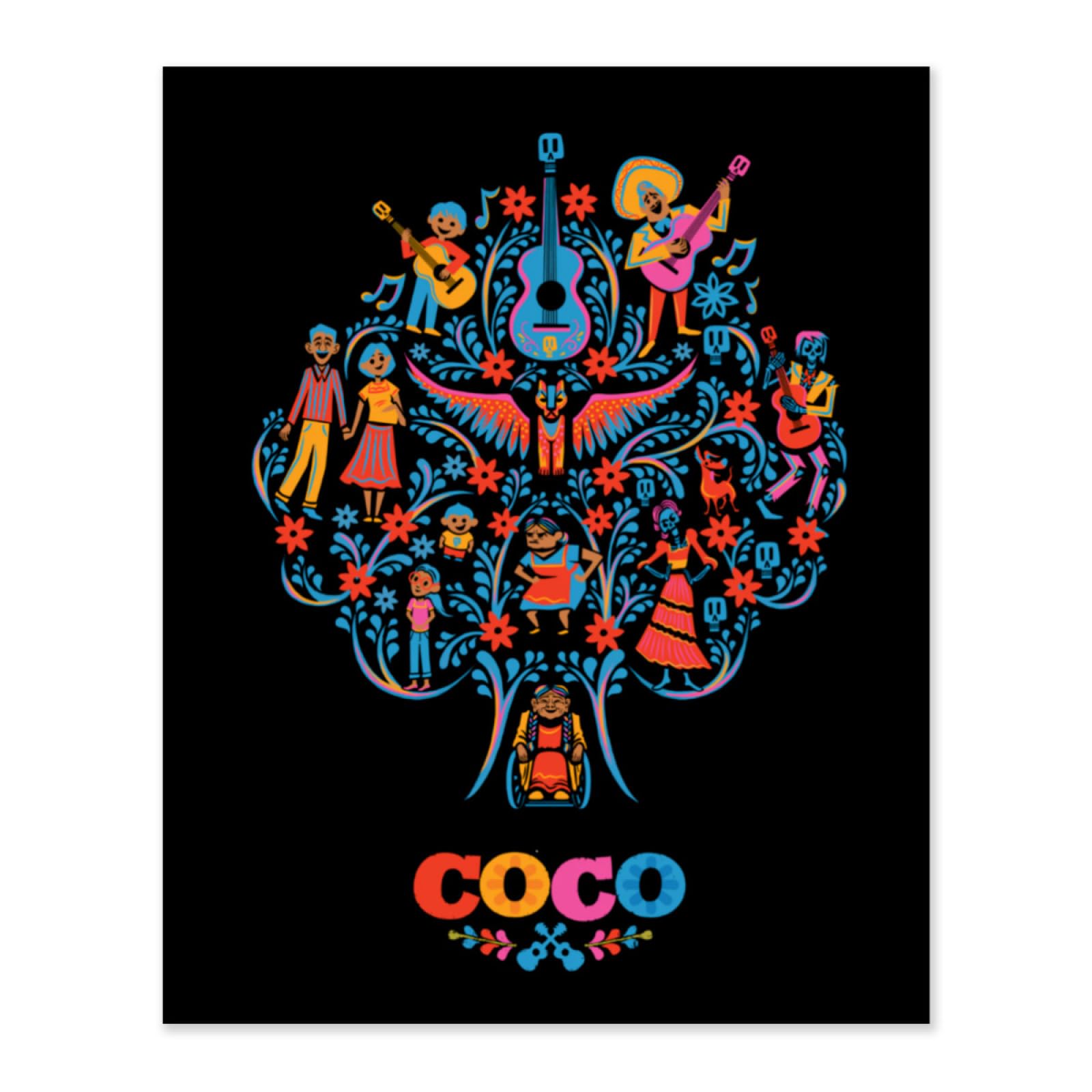 Amazon.co.jp: 油絵 ココ・ミゲル・エル・マリアチ リメンバー・ミー