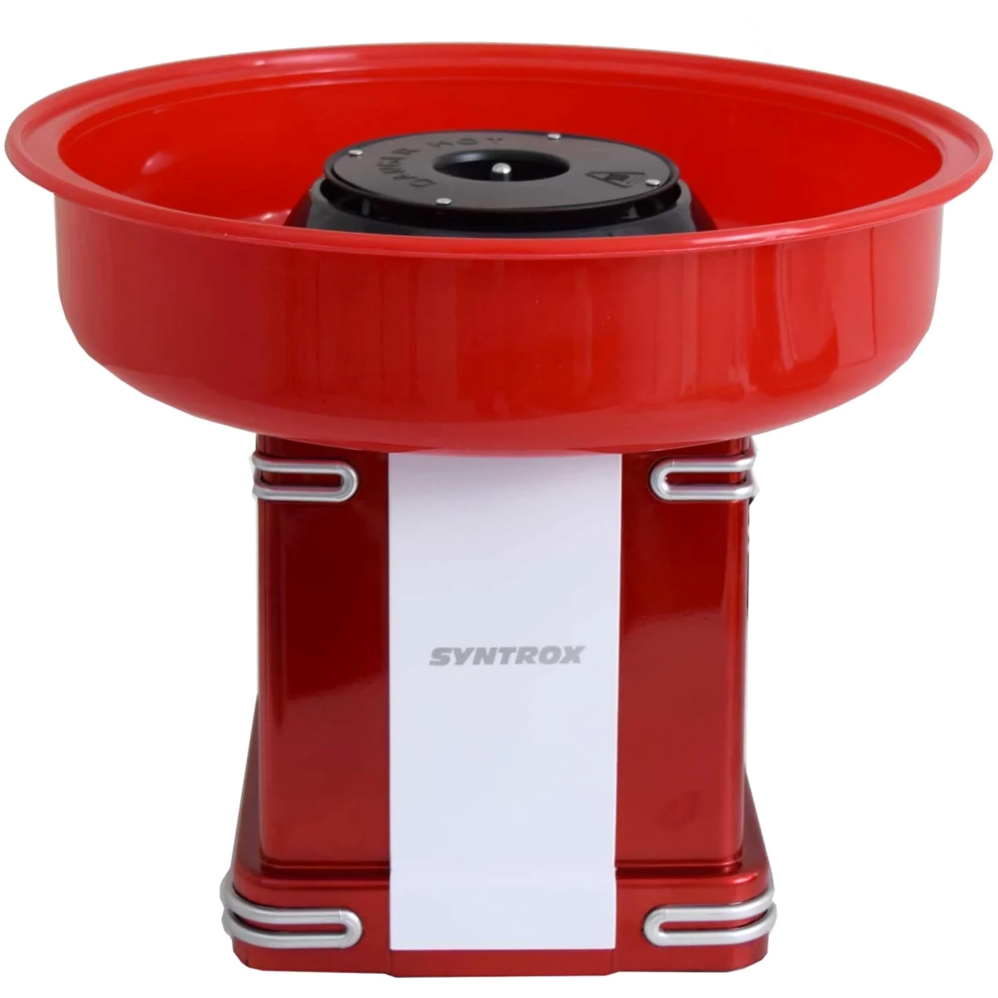 Syntrox Germany Elektrische Zuckerwattemaschine Oregon, Zuckerwattemaker Cotton Candy Maker ZWM-500W Oregon, Zuckerwatte selbst herstellen, Cotton Candy Maker