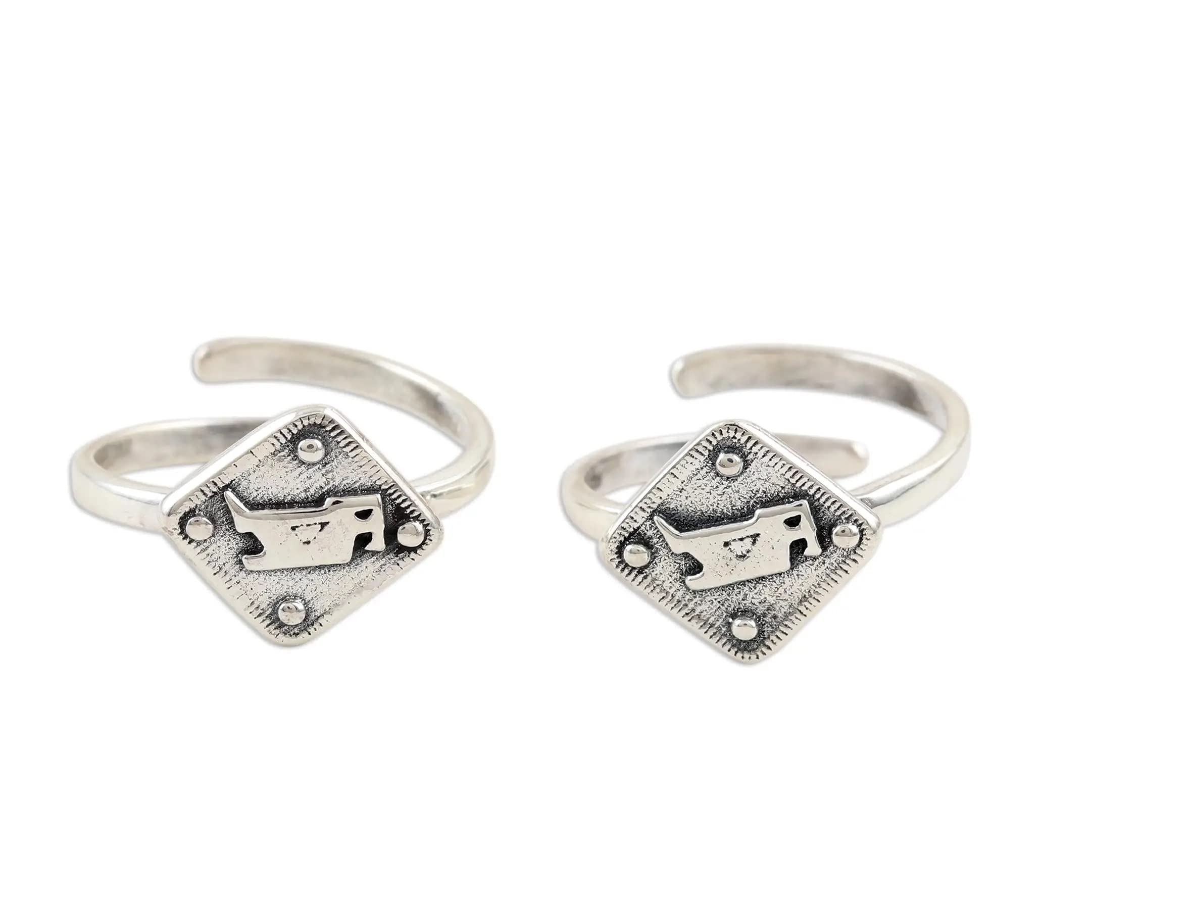 silver tree 925 sterling Silver Tree 925 Elegant Toe Rings for Women | Fashionable Jewelry Toe Rings in Pure Sterling Silver | Lightweight Silver Ring (ST1171)-picture-16