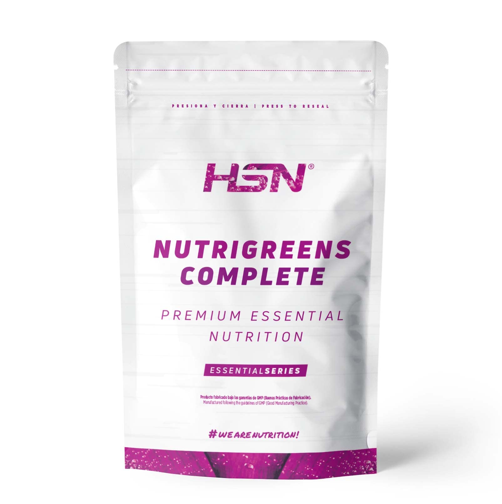 Complete Nutrigreens HSN 150 g Greens en Polvo Super Alimento Natural Vitaminas Minerales Fibra No-GMO Vegano