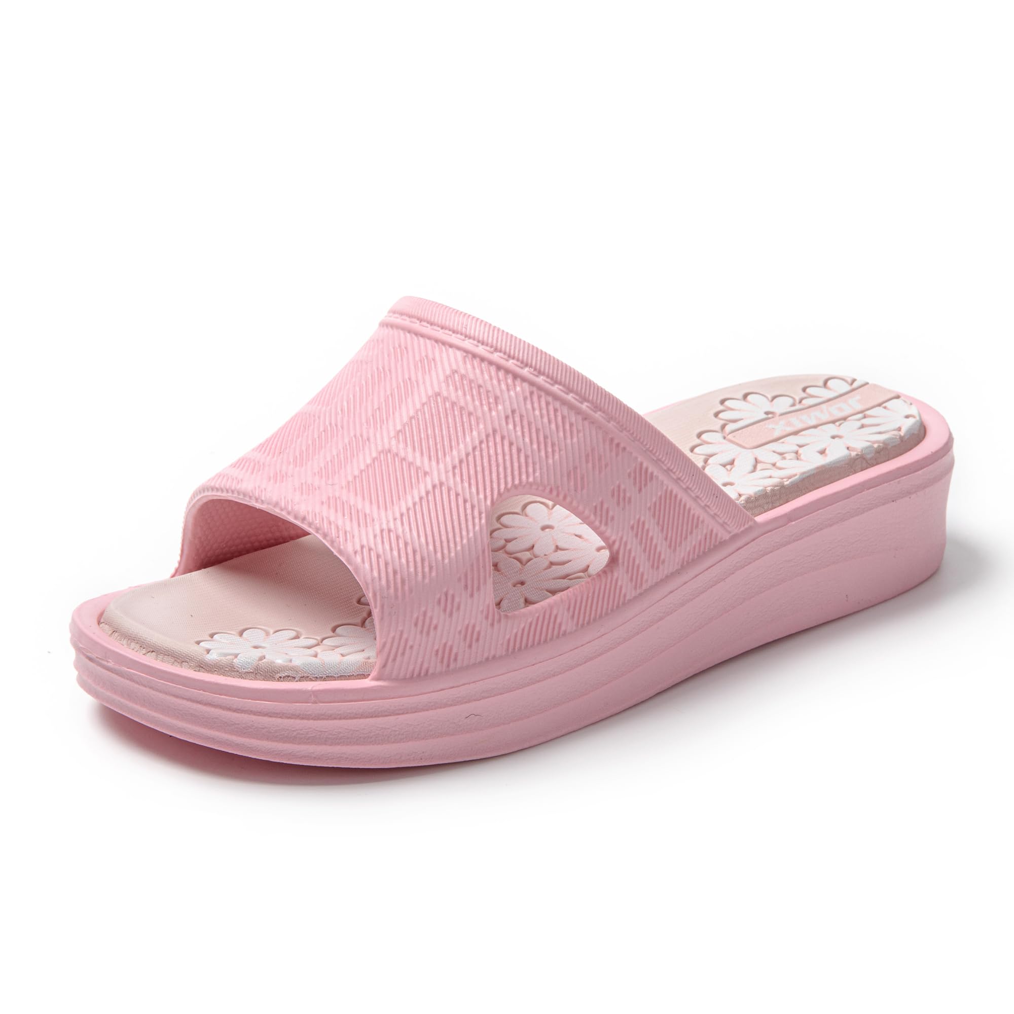 JOMIX Chanclas Mujer Verano con Estampado Floral Chanclas Piscina Mujer Playa Mar Ducha Baño