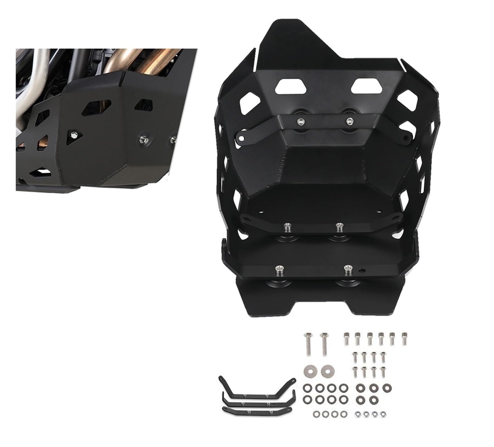 Paracoppa motore moto Per Tenere 700 T7 Rally 2019 2020 2021 Base Del Motore Motociclo Protezione Telaio Inferiore Pancia Copertura Piastra Paramotore
