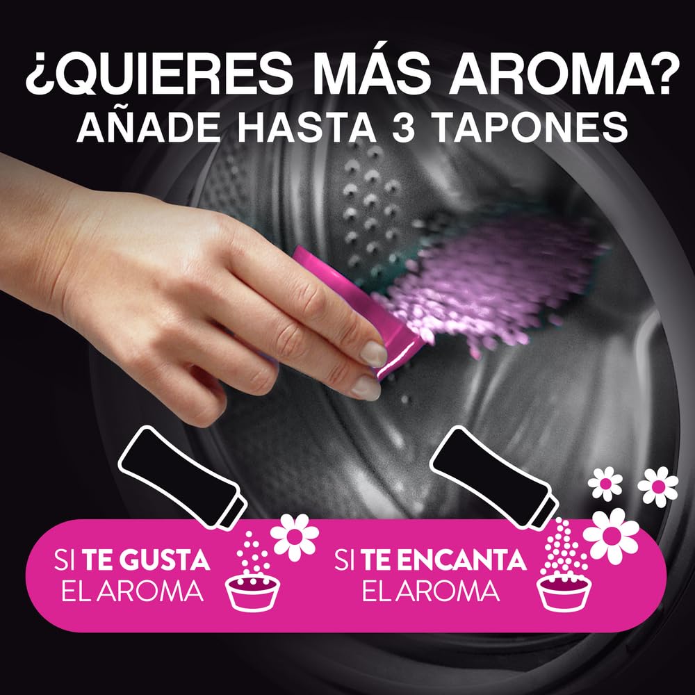 Lenor UNstoppables Perlas de Perfume para la Ropa, 96 Lavados (6 x 195g), Suavizante con Fragancia Frescor Sensaciones, Potenciador de Frescor