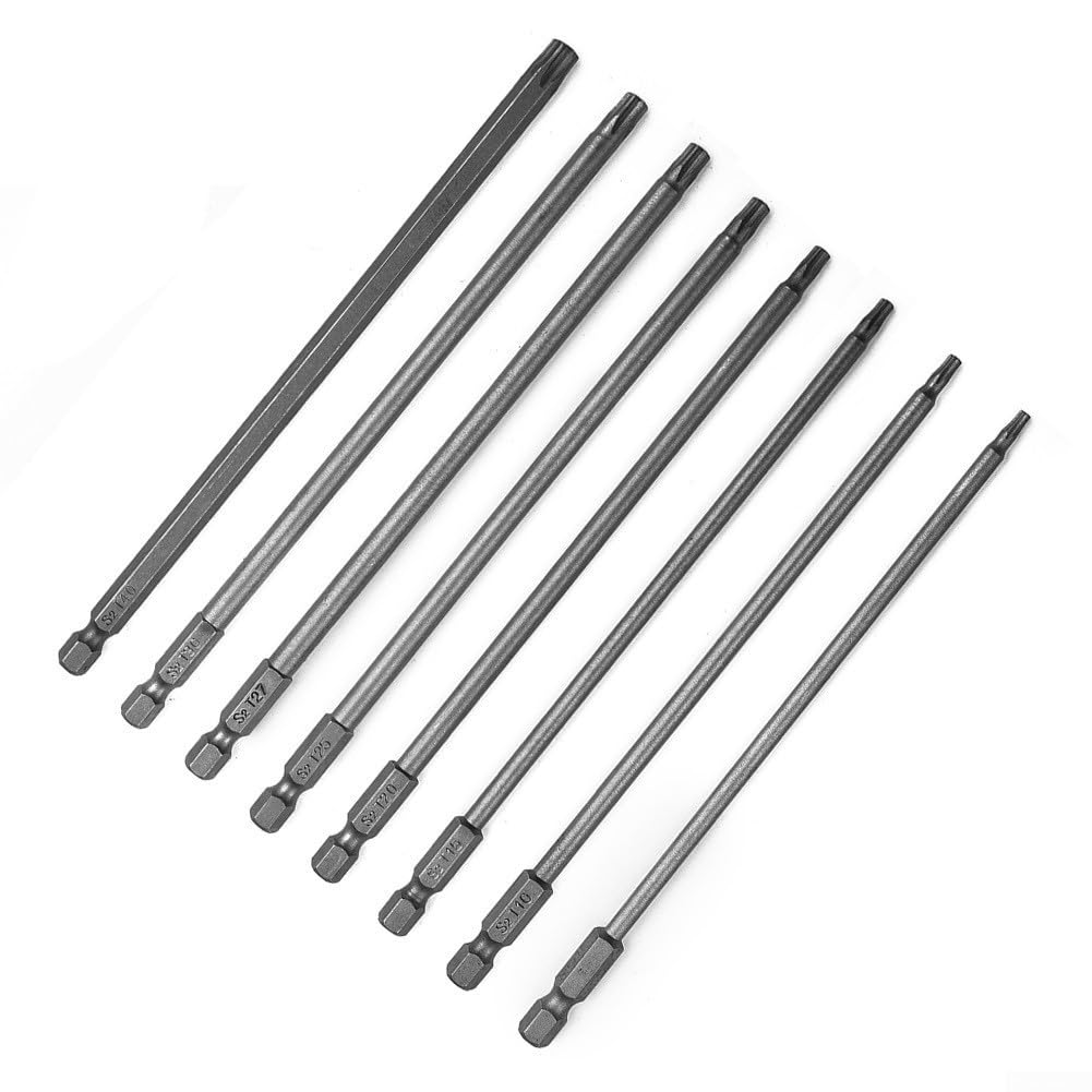 Screwdriver Bit Plum Hollow Bit Electric Air Screwdriver 150Mm Long for T10 150mm Long T8 for TORX Bit