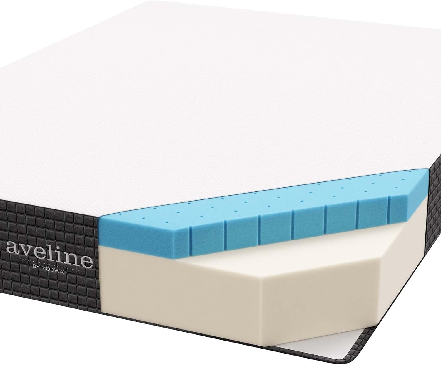 Modway Aveline 10” Gel Infused Memory Mattress with CertiPUR-US Certified Foam King Mattress