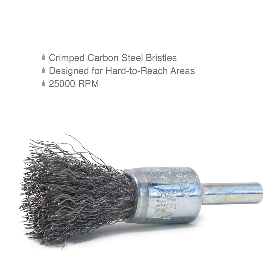 0.014 Osborn 00030020SP 30020Sp Crimped Wire End Brush Stainless Steel Best Price 100 safe